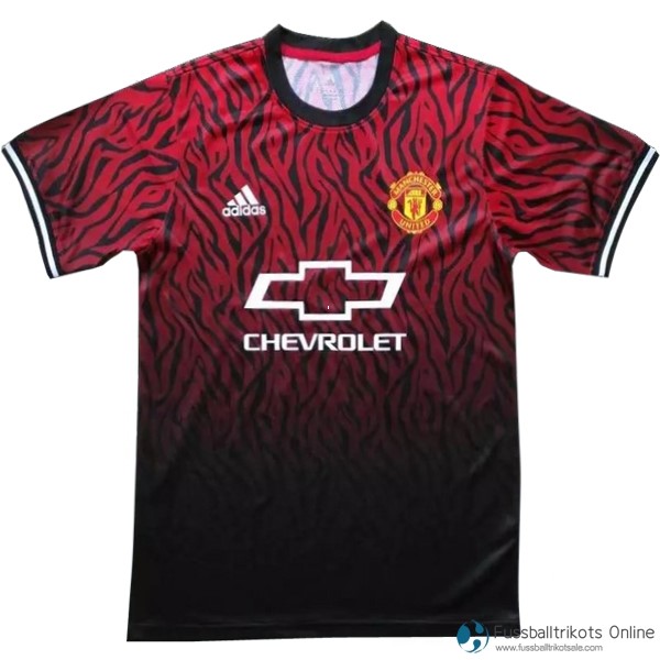 Manchester United Training Shirts 2017-18 Rote Fussballtrikots Günstig